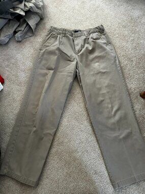 Men's Basic Edition 34x32 Khaki Dress Pants